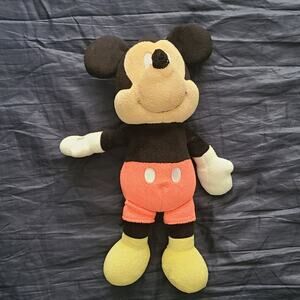 12" Disney Baby Kids Preferred Plush Mickey Mouse Plush Chime Rattle Stuffed Toy
